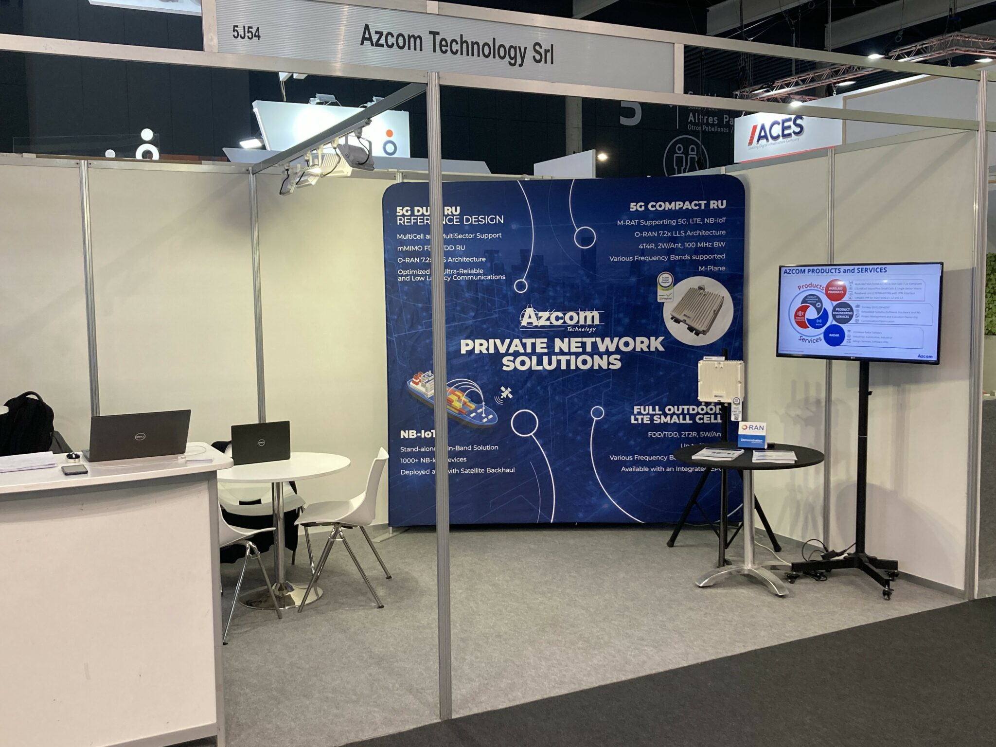 AZCOM at the Mobile World Congress 2023